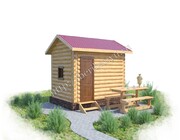 баня из сруба 3х4 с печью