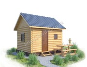 баня из сруба 4х5