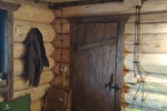 деревянная дверь в мойку